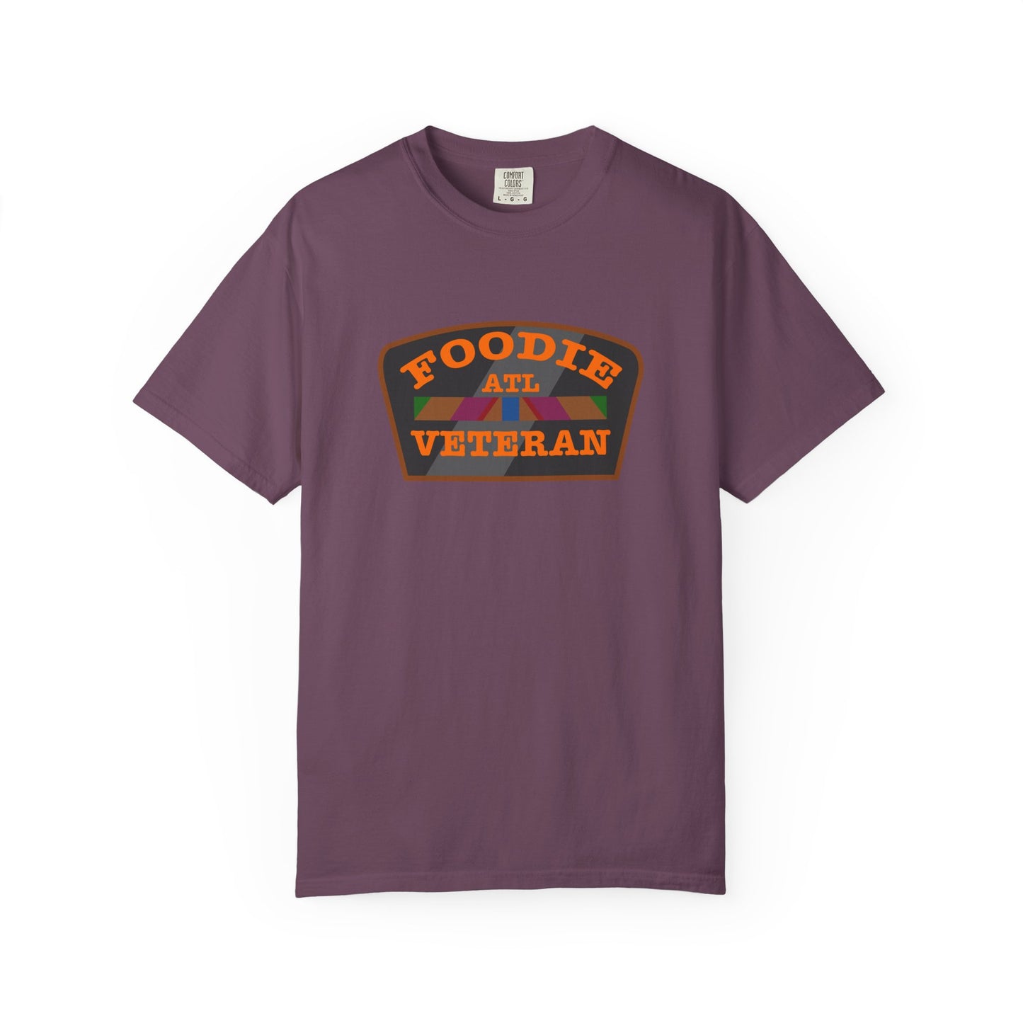 L.O.E.F Foodie Veteran ATL Unisex Tee Shirt (Orange)