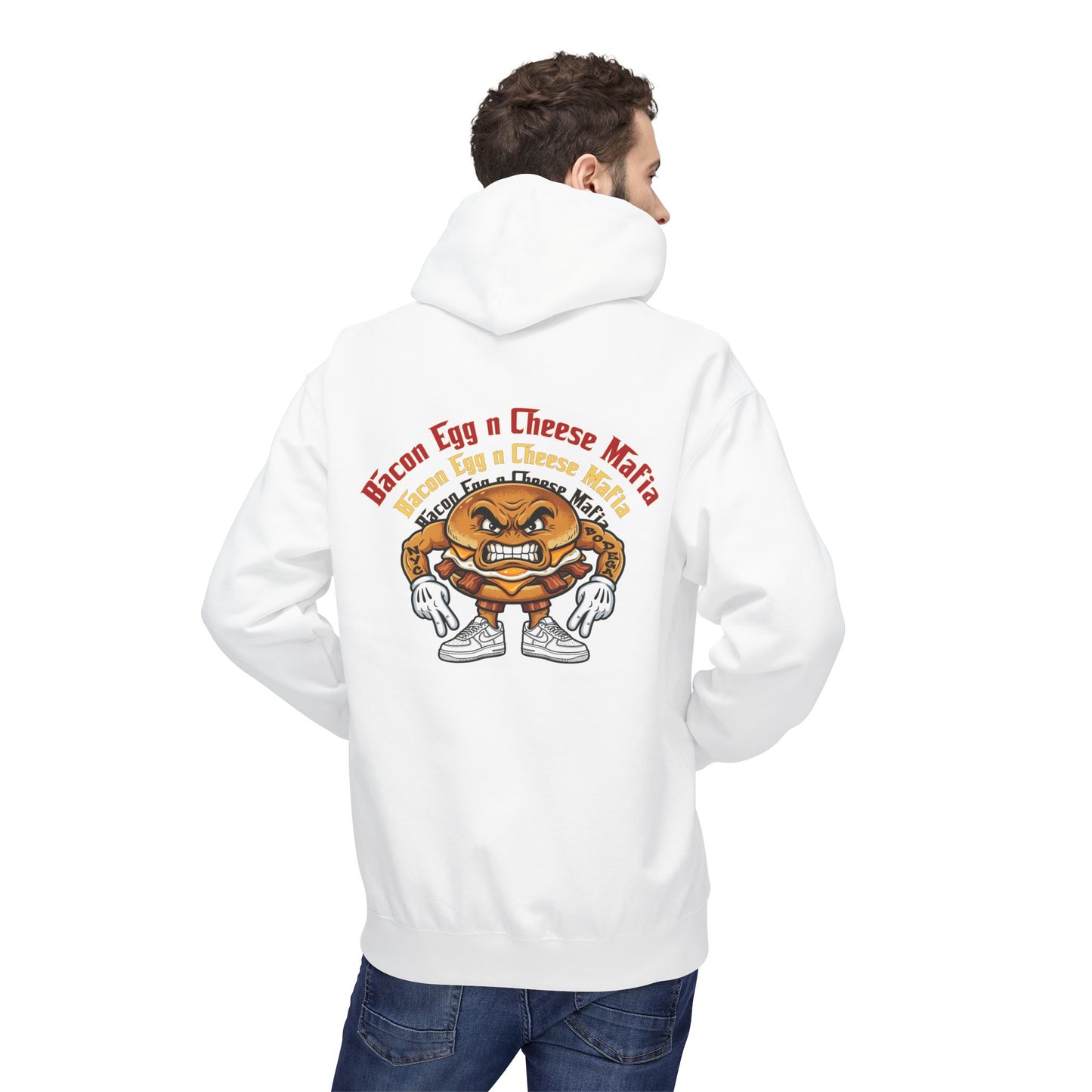 L.O.E.F Bacon Egg n Cheese Mafia Unisex Hoodie