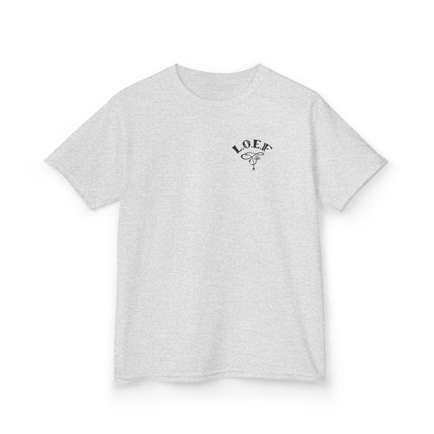 L.O.E.F Foodie 4Life Young Short Sleeve Tee (Fiery Red)