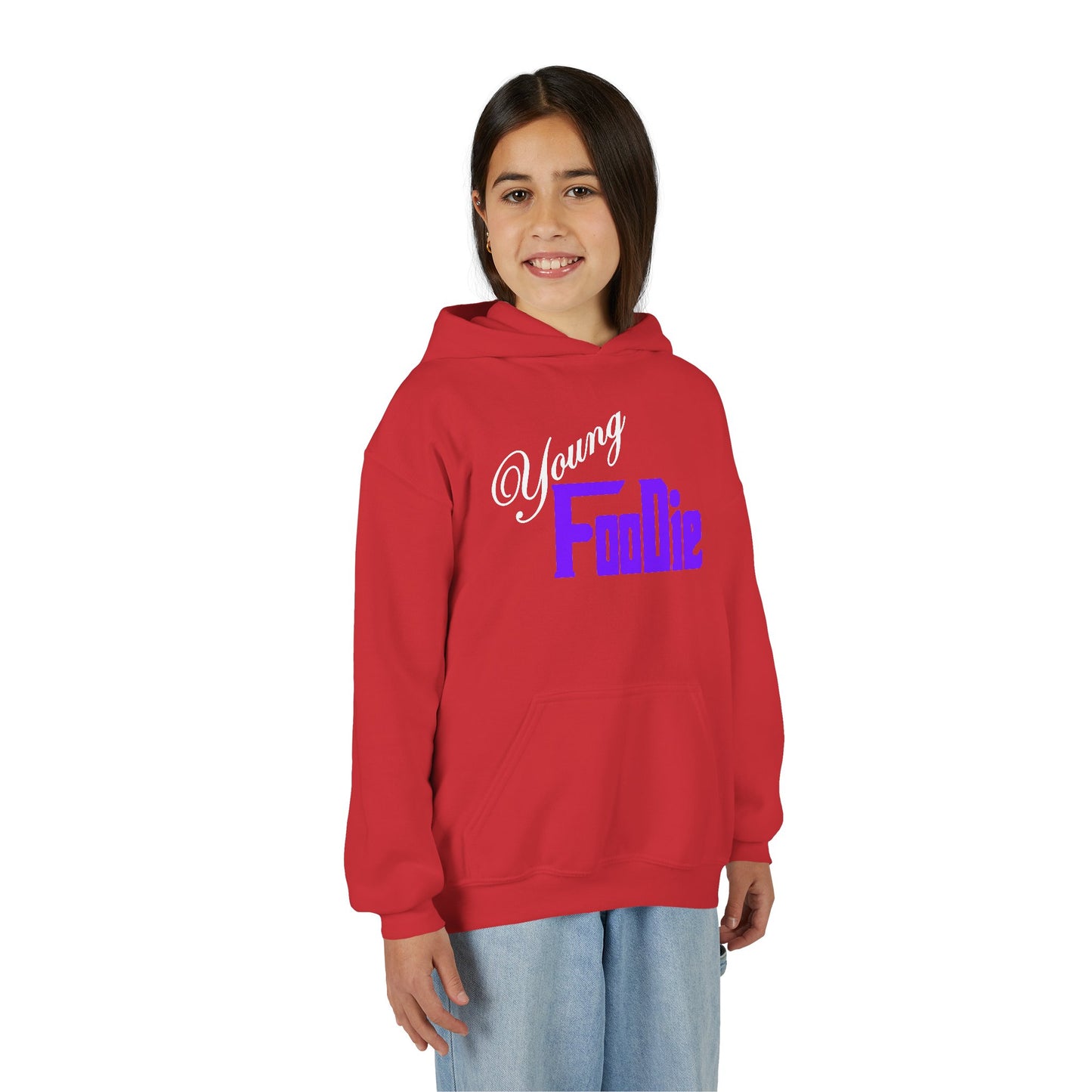 L.O.E.F Young Foodie Youth Hooded Sweatshirt (Violet)
