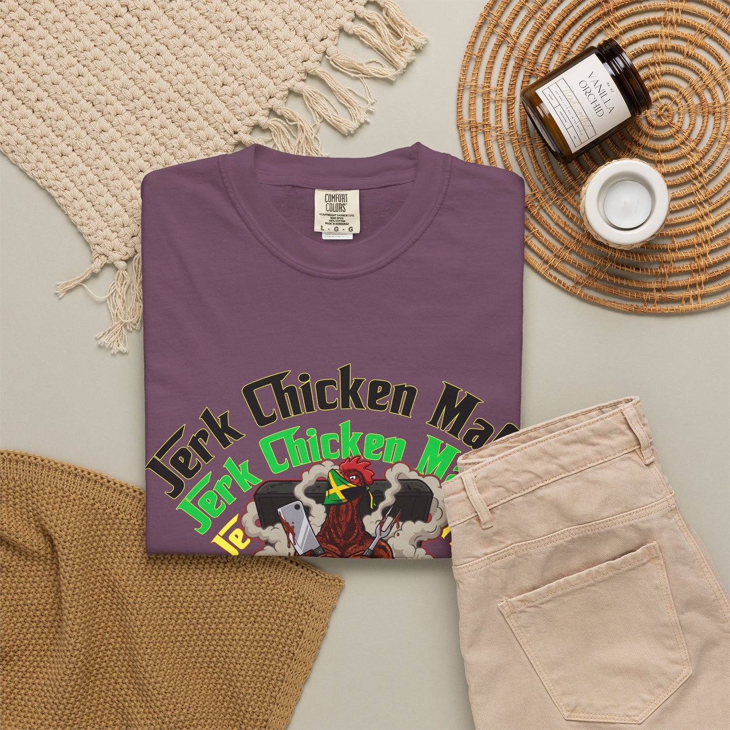 L.O.E.F Jerk Chicken Mafia Unisex Tee Shirt