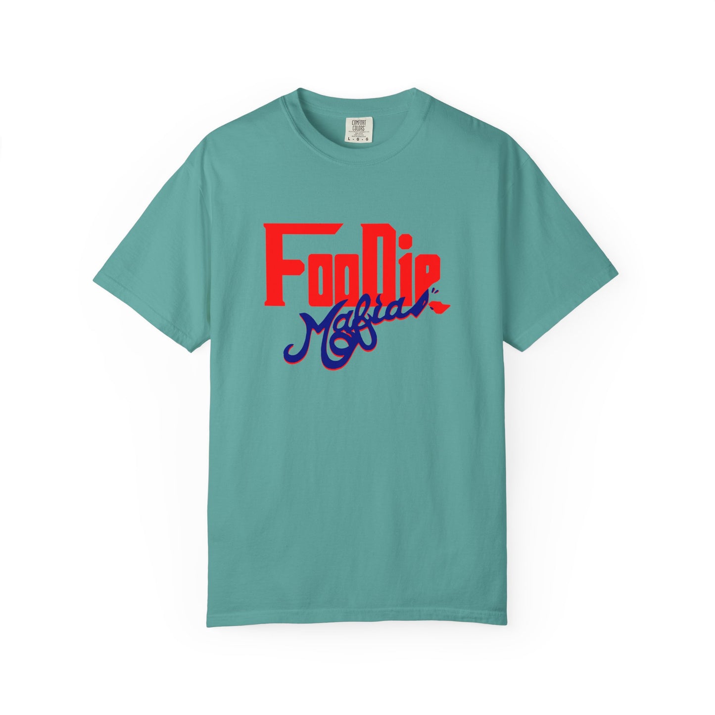 L.O.E.F Red Foodie Mafia Unisex Tee shirt (Dark Blue)