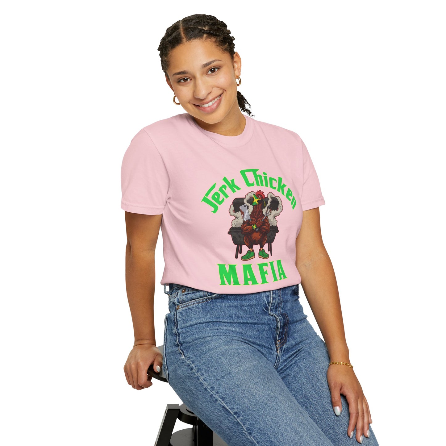 L.O.E.F Jerk Chicken Mafia Unisex Tee Shirt