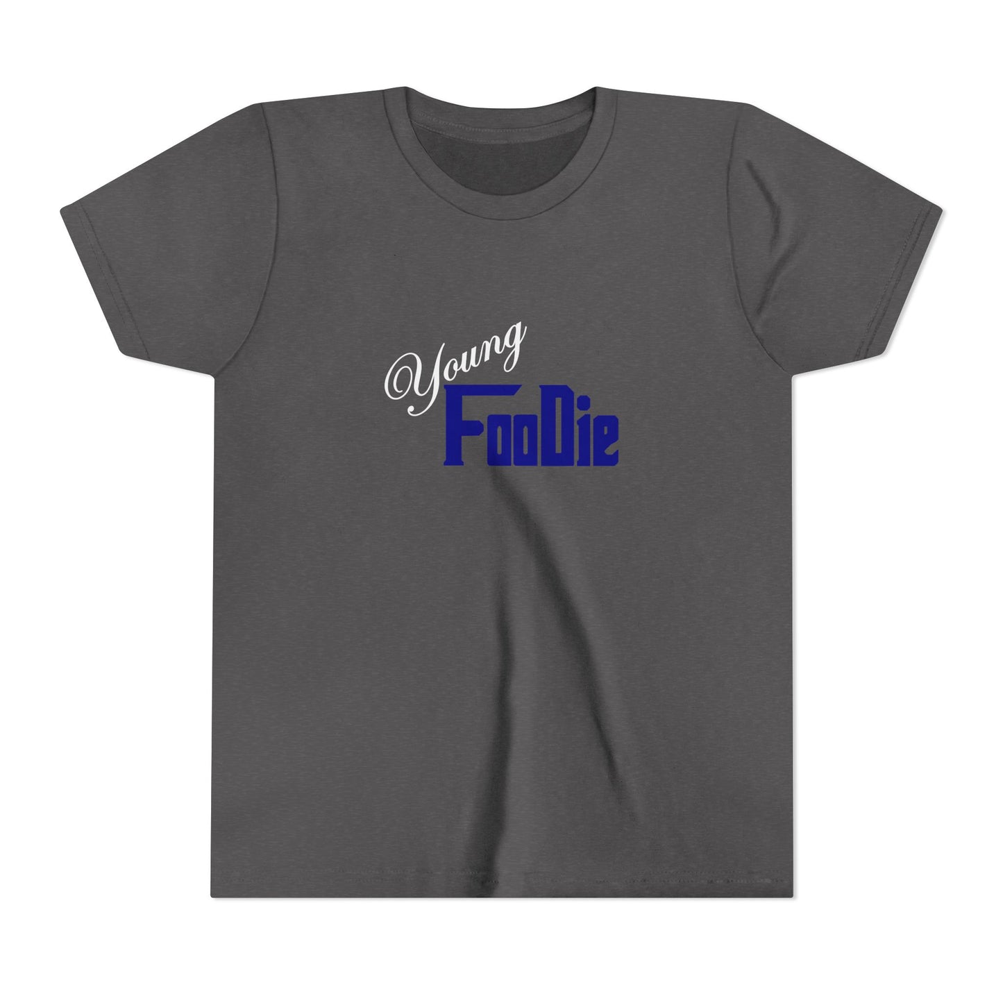 L.O.E.F White Young Foodie Kids Short Sleeve Tee (Dark Blue)
