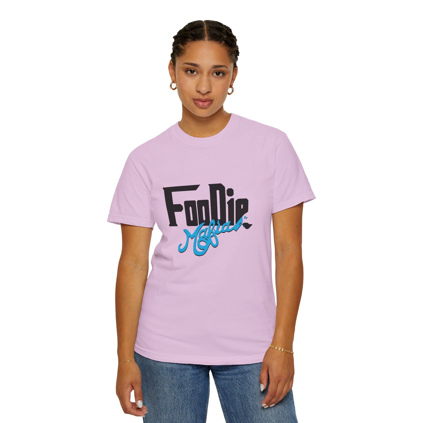 L.O.E.F Foodie Mafia Unisex Tee shirt (Sky Blue)