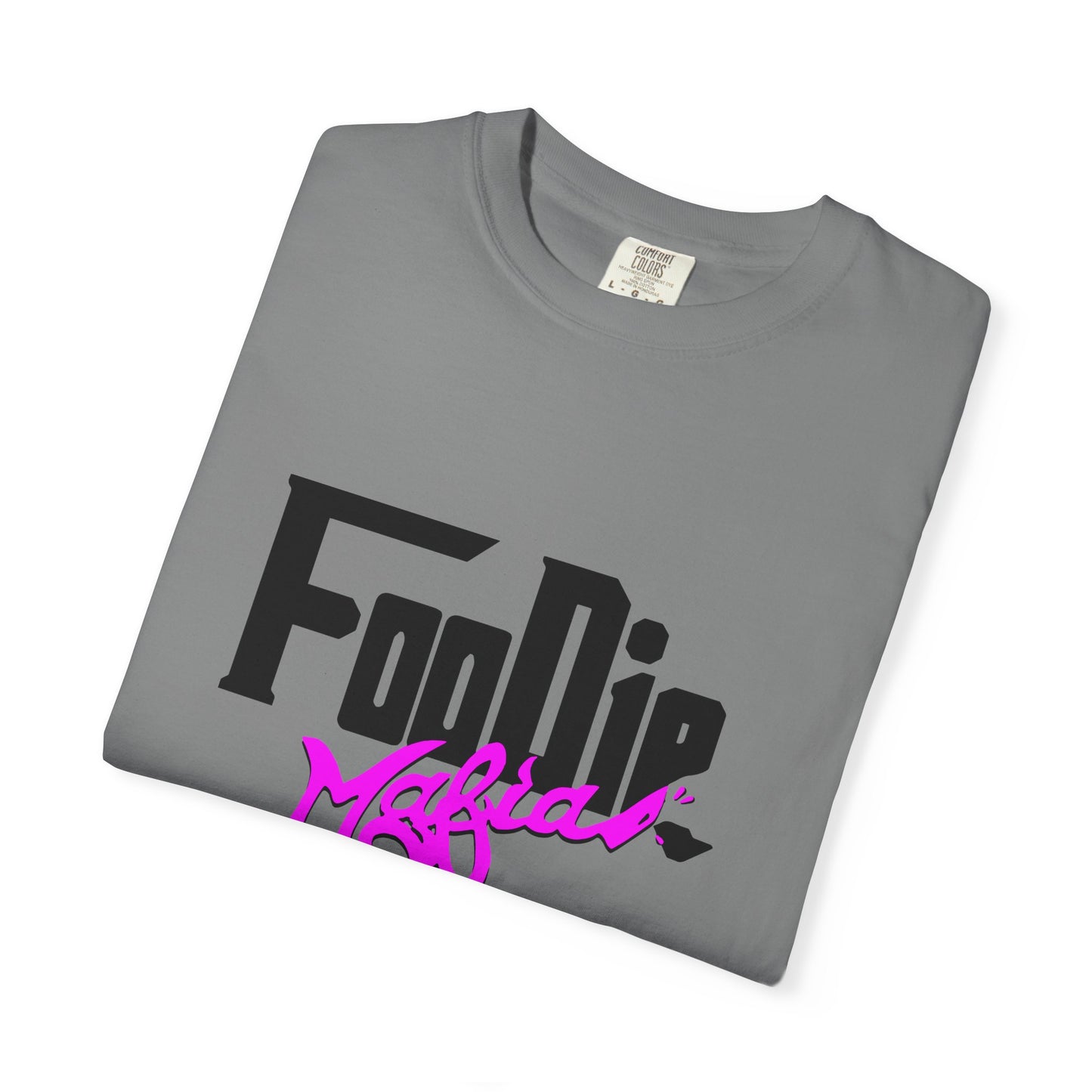 L.O.E.F Foodie Mafia Unisex Tee Shirt (Bright Purple)