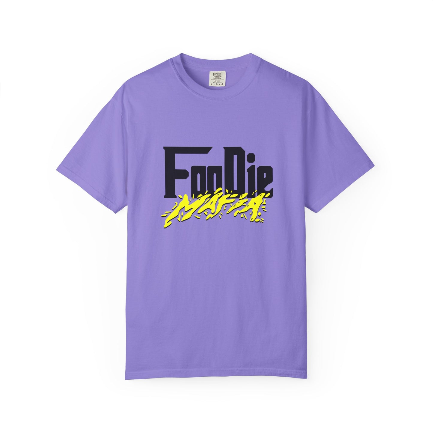 L.O.E.F Foodie Mafia Unisex Tee Shirt (Bright Yellow)