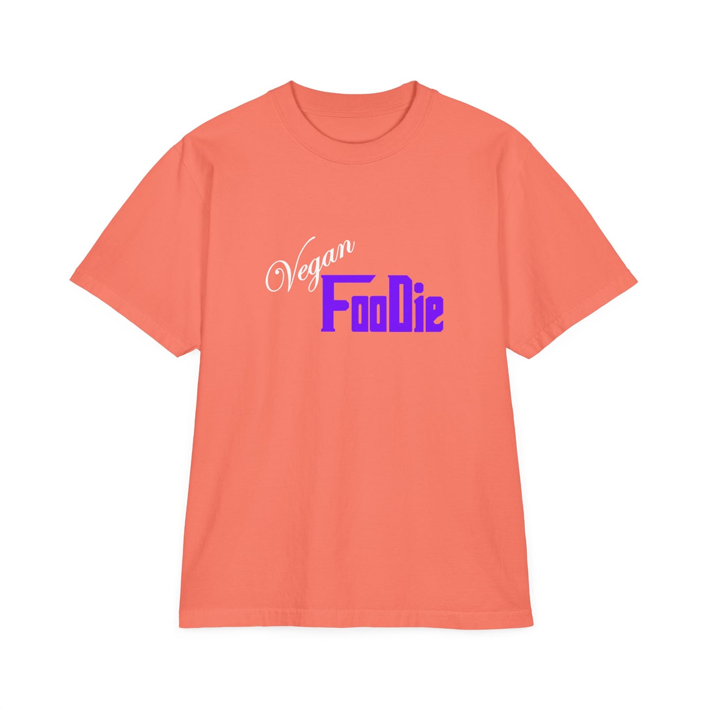 L.O.E.F Unisex Vegan Foodie Tee Shirt (Violet)