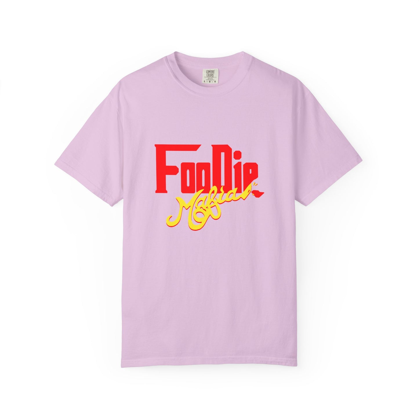 L.O.E.F Red Foodie Mafia Unisex Tee shirt (Bright Yellow)