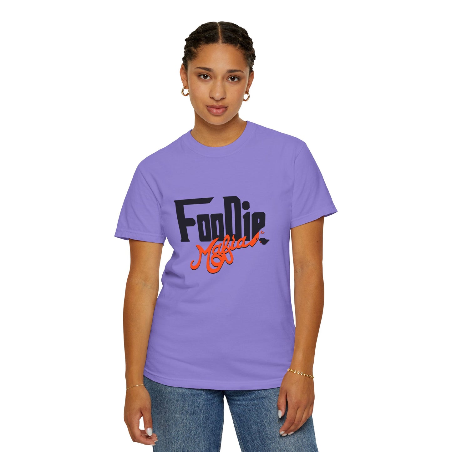L.O.E.F Foodie Mafia Unisex Tee Shirt (Flat Red)