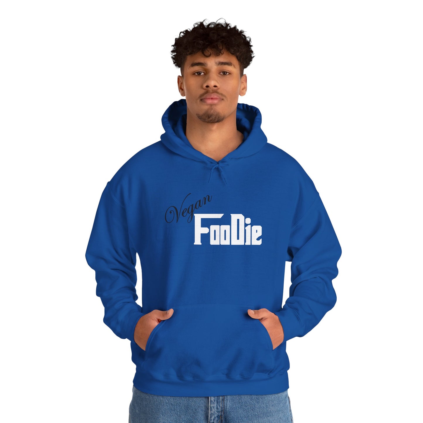 L.O.E.F Unisex Hooded Sweatshirt (White)