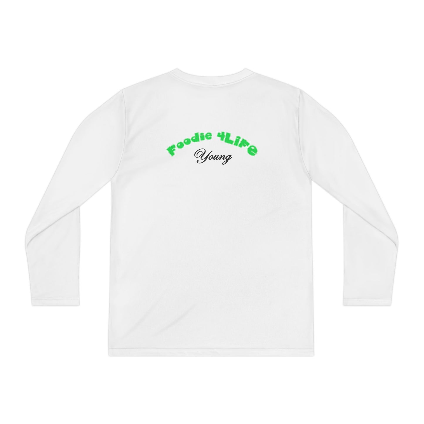 L.O.E.F Foodie 4Life Young Long Sleeve Tee  (Neon Green)