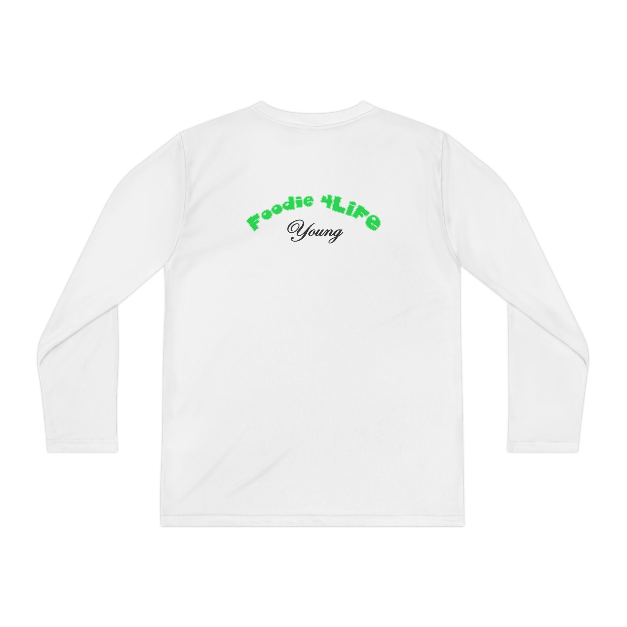 L.O.E.F Foodie 4Life Young Long Sleeve Tee  (Neon Green)