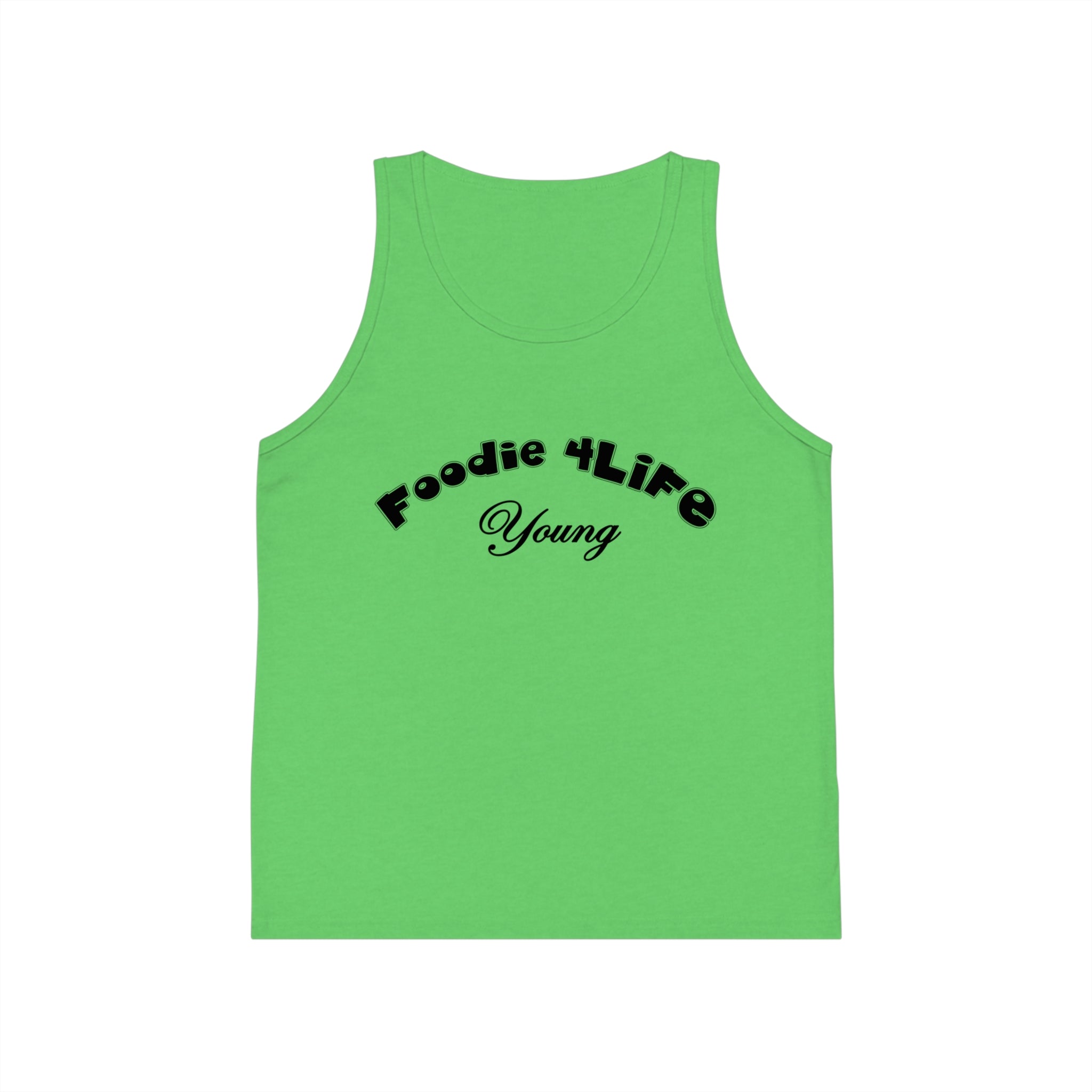 L.O.E.F Foodie 4Life Young Kid's Tank Top (Black)