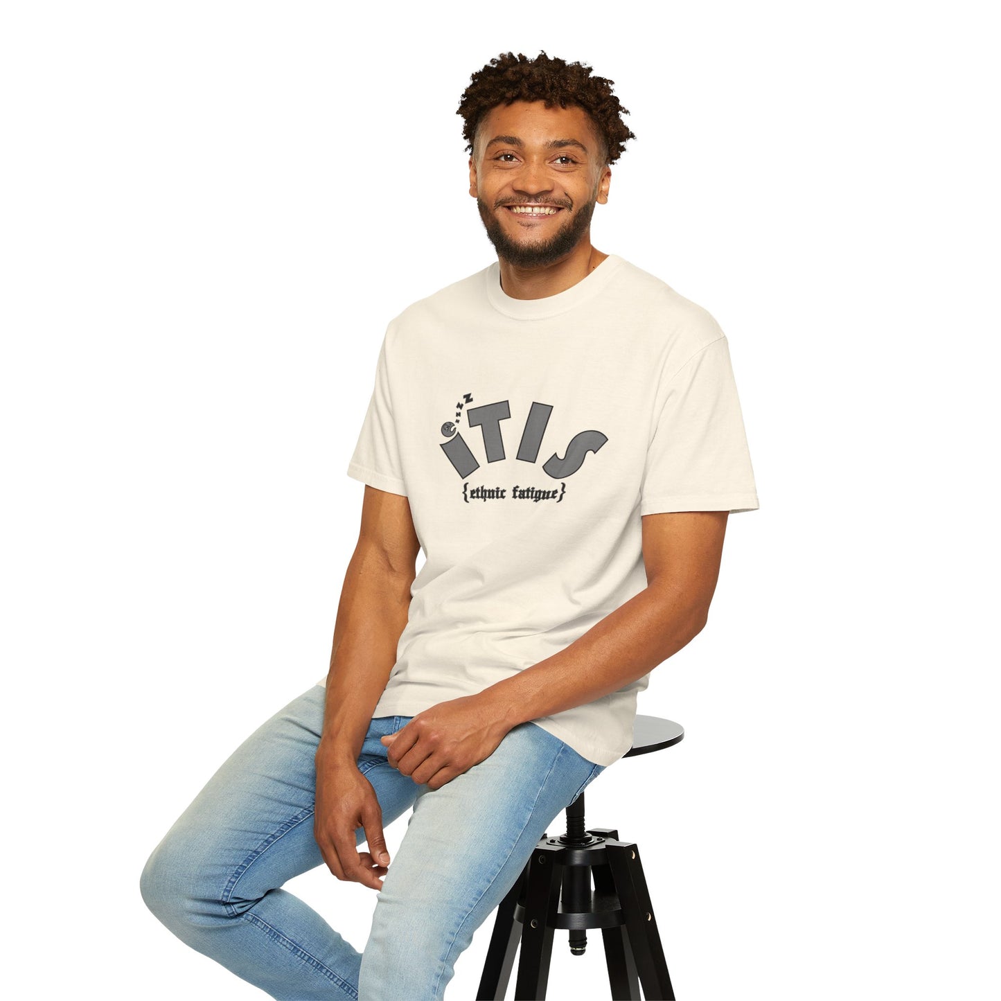 L.O.E.F ITIS Unisex Tee shirt (Gray)