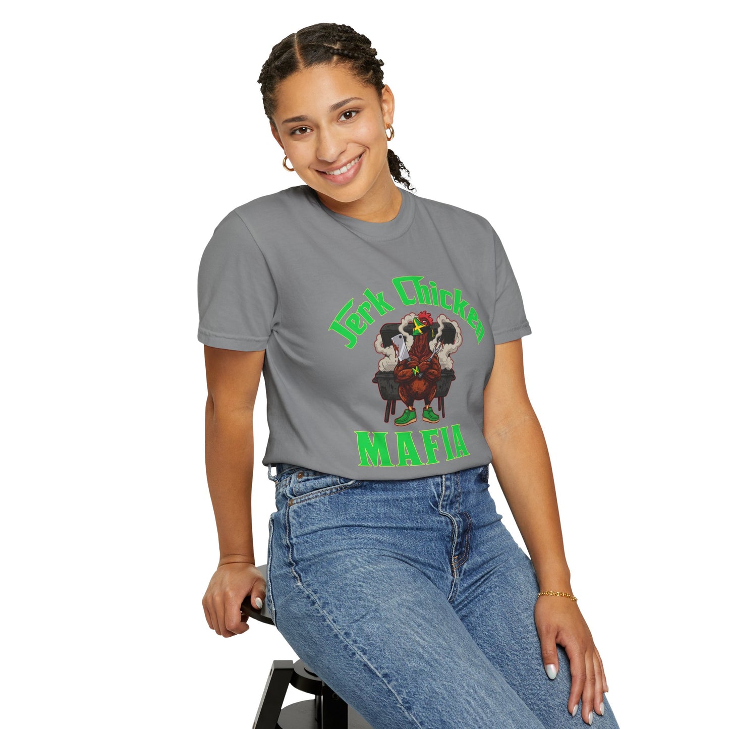 L.O.E.F Jerk Chicken Mafia Unisex Tee Shirt