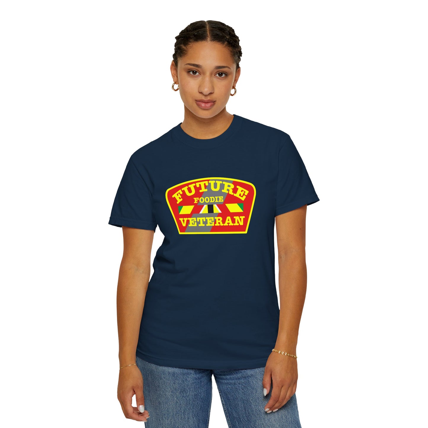 L.O.E.F Future Foodie Veteran Unisex Tee Shirt (Yellow)