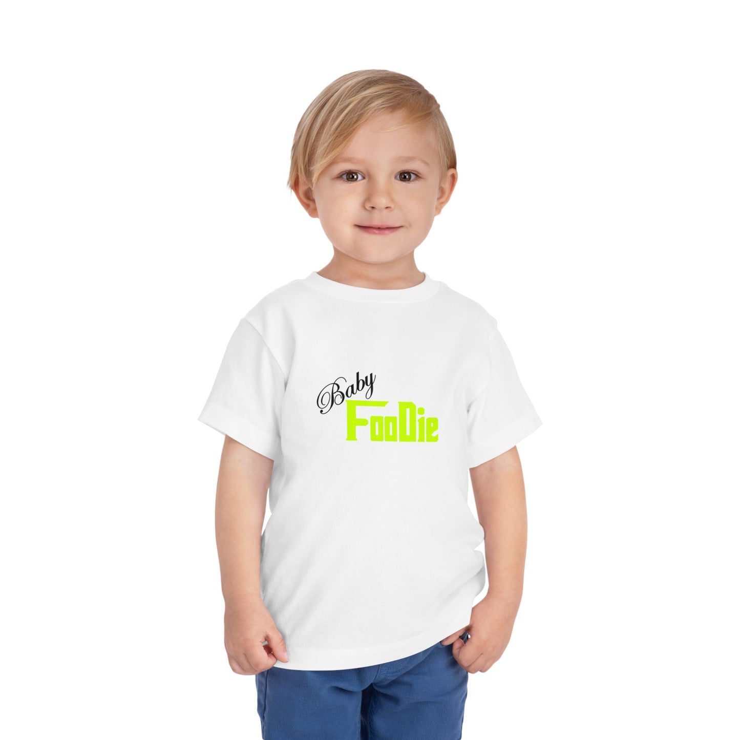 L.O.E.F Baby Foodie Toodler Tee Shirt (Neon Yellow)