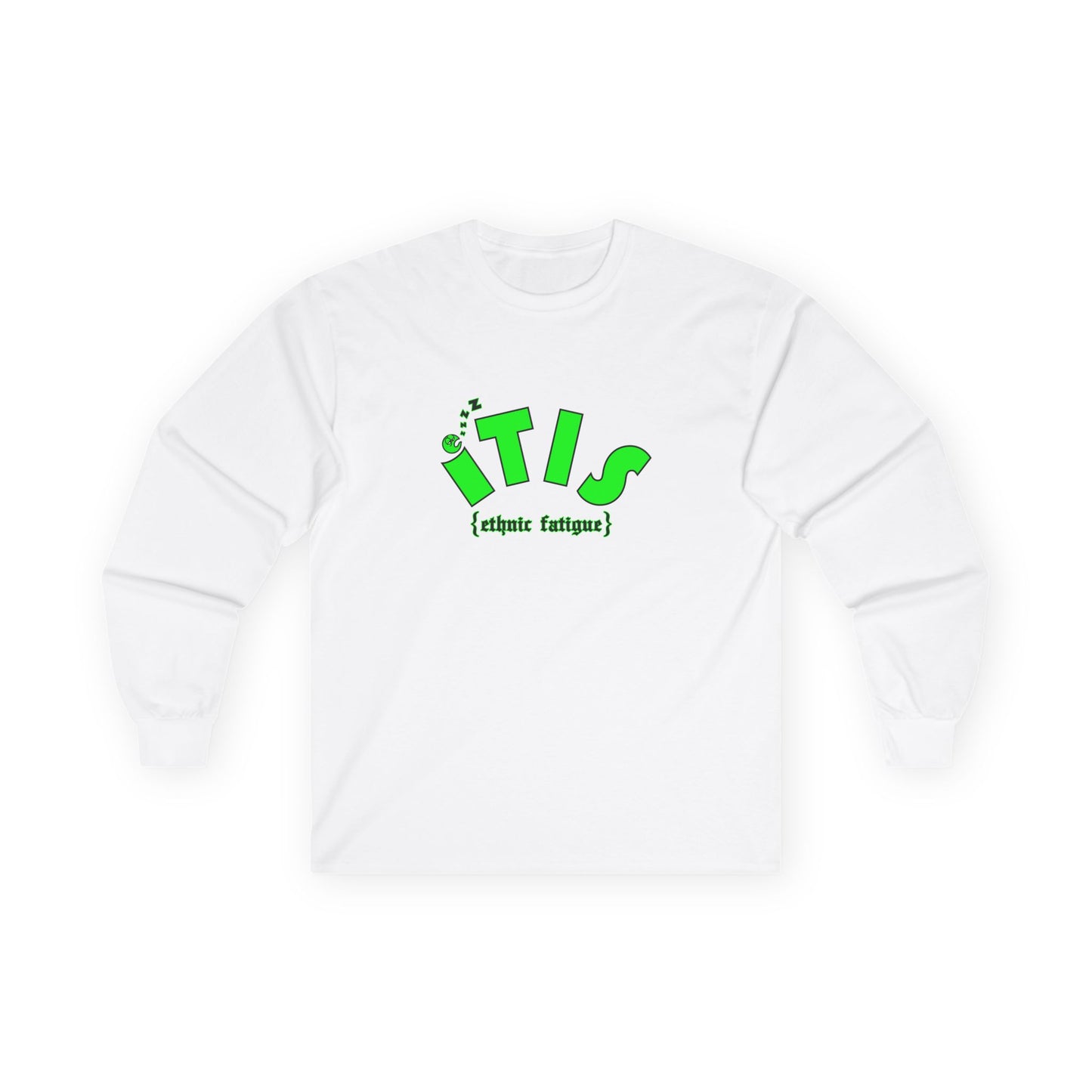 L.O.E.F ITIS Unisex Long Sleeve Tee (Green)