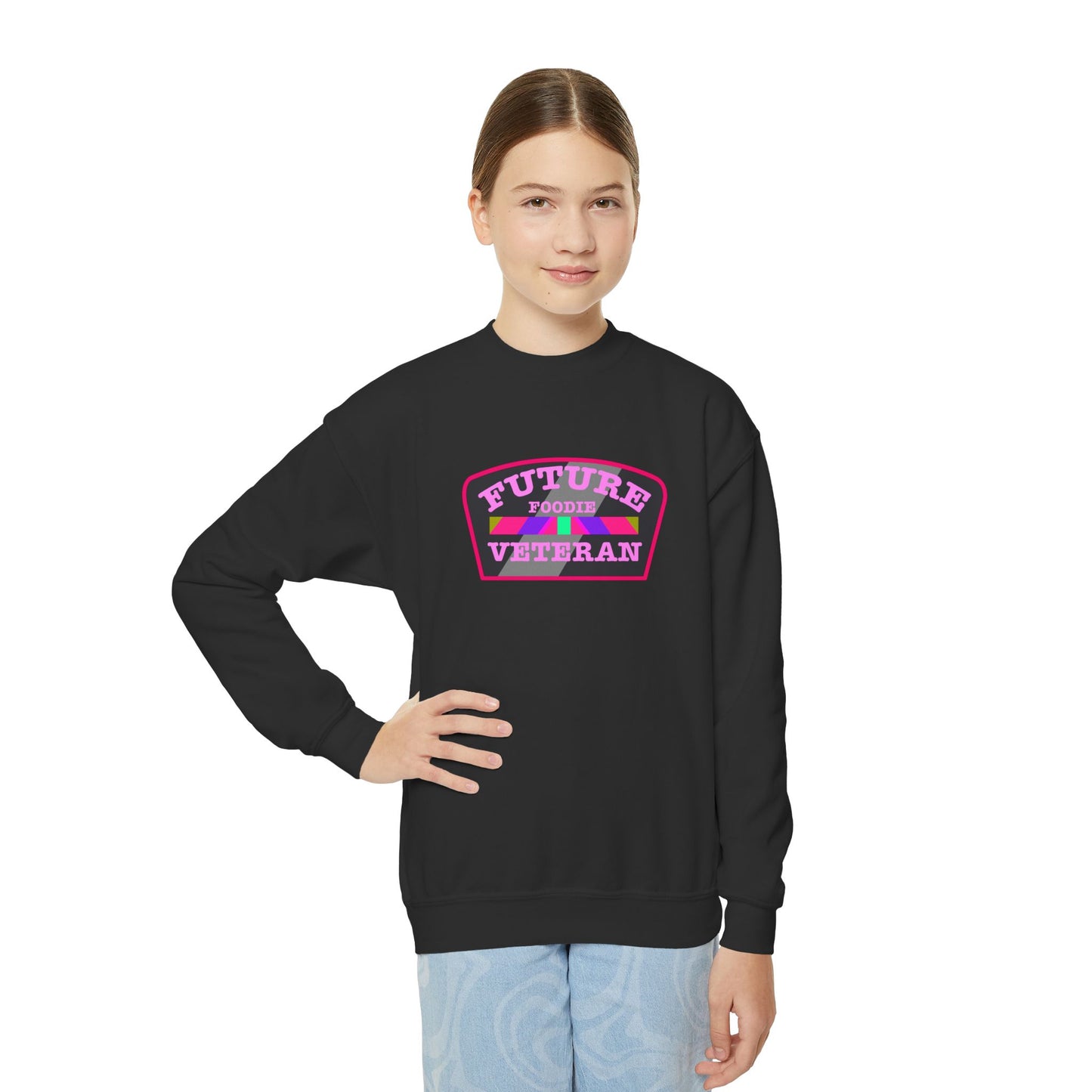L.O.E.F Young Future Foodie Veteran Sweatshirt (Pink)