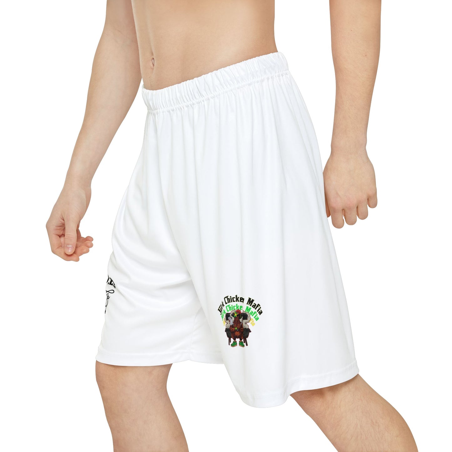 L.O.E.F Jerk Chicken Mafia Men Athletic Shorts