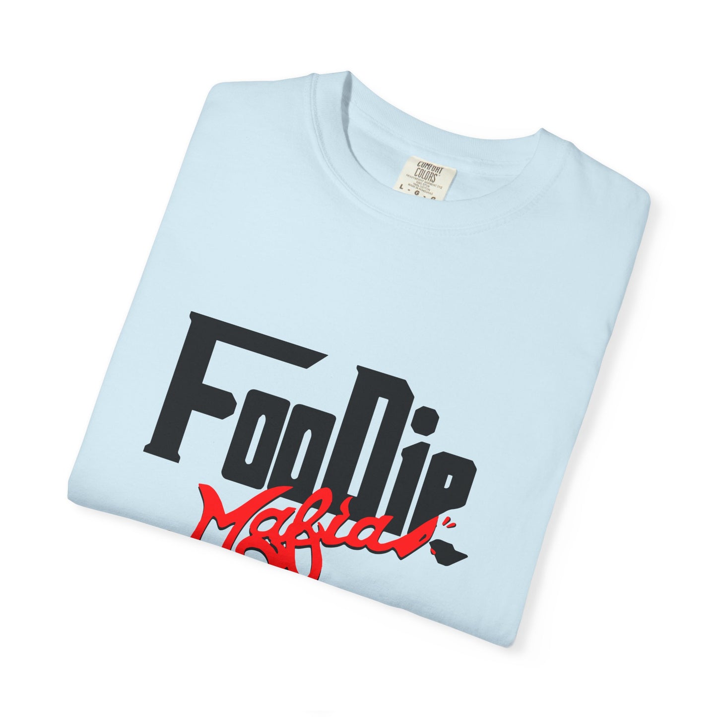 L.O.E.F Foodie Mafia Unisex Tee Shirt (Flat Red)