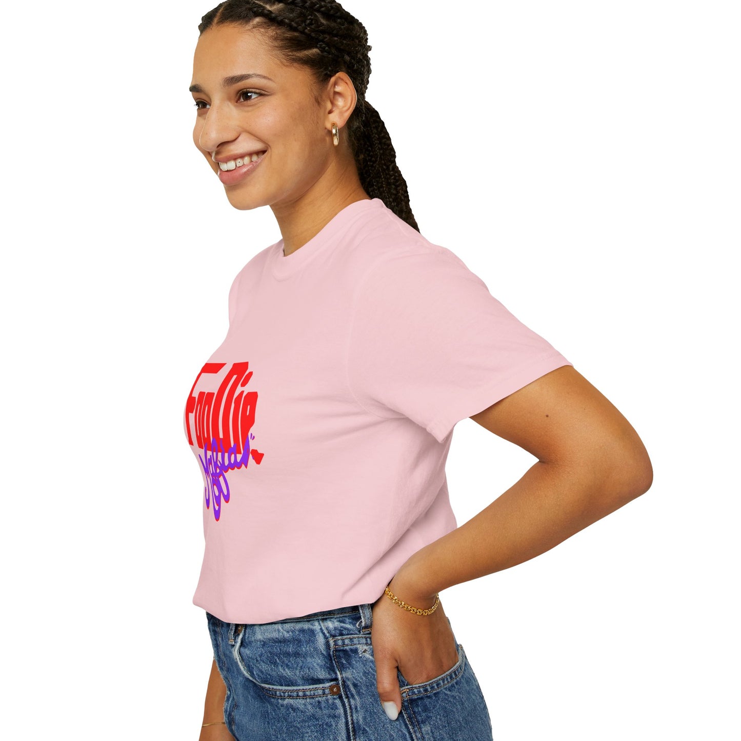L.O.E.F Red Foodie Mafia Unisex Tee Shirt (Purple)