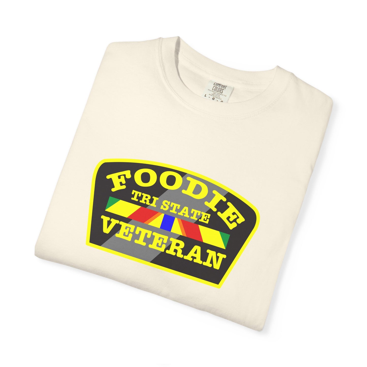 L.O.E.F Foodie Veteran TRI STATE Unisex Tee Shirt (Yellow)