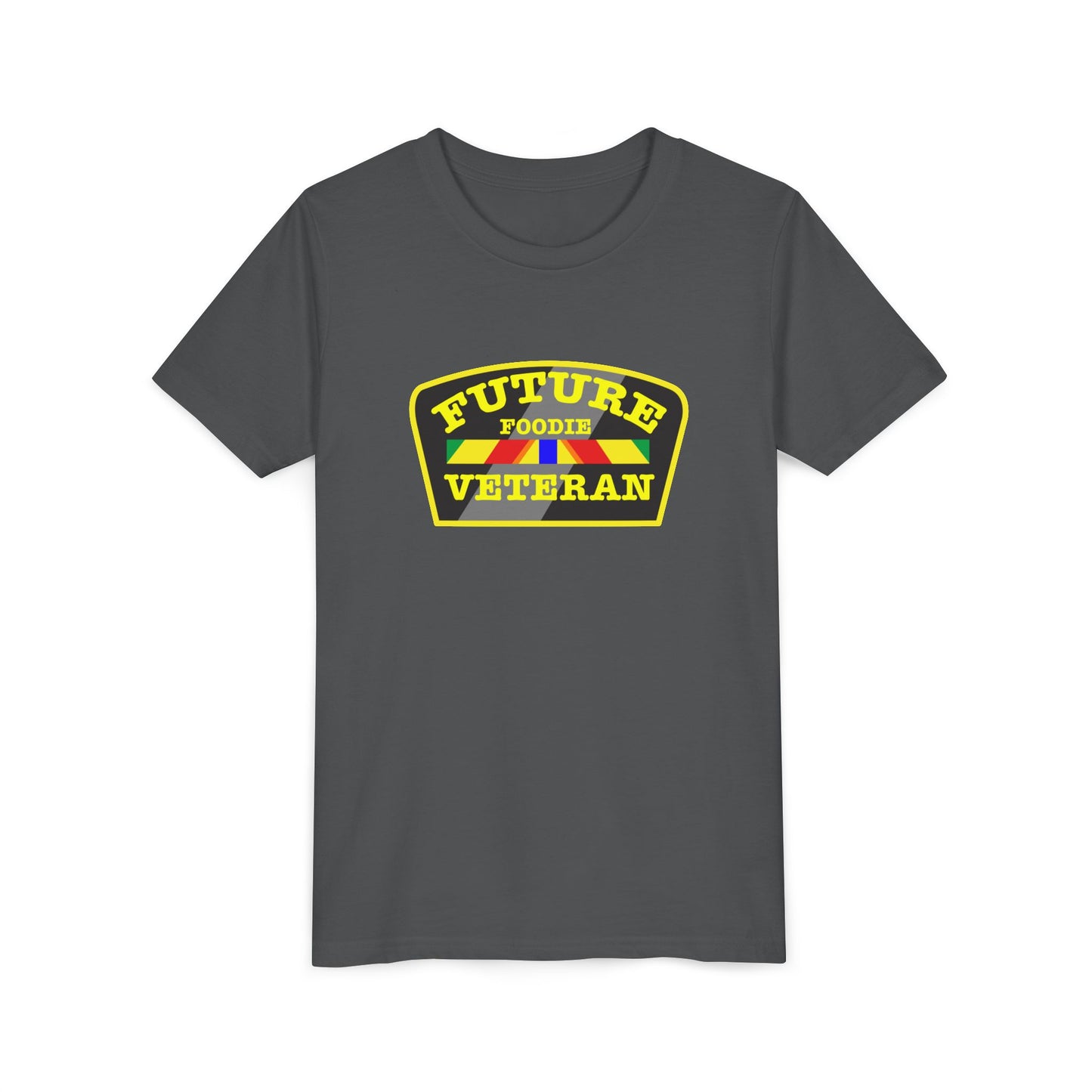 L.O.E.F Future Foodie Veteran Kids Tee Shirt (Yellow)