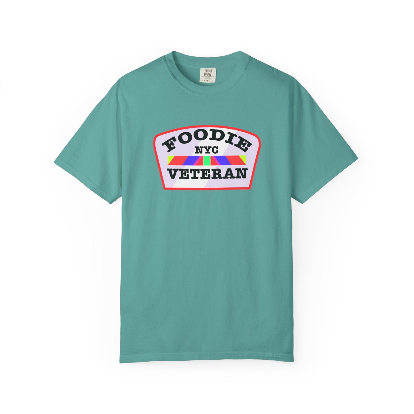 L.O.E.F Foodie Veteran NYC Unisex Tee Shirt (Soft Pink)