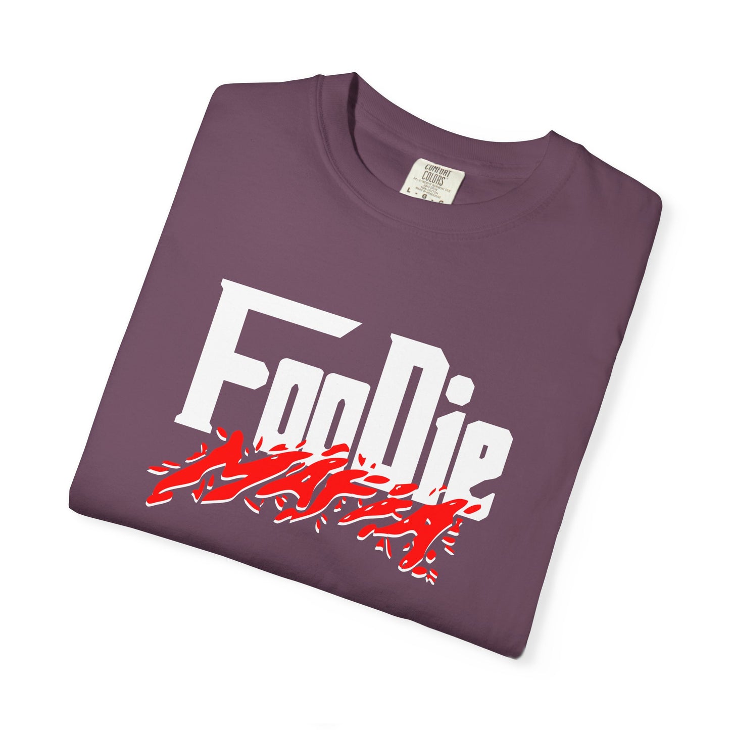 L.O.E.F Foodie Mafia Unisex Tee Shirt  (Red)