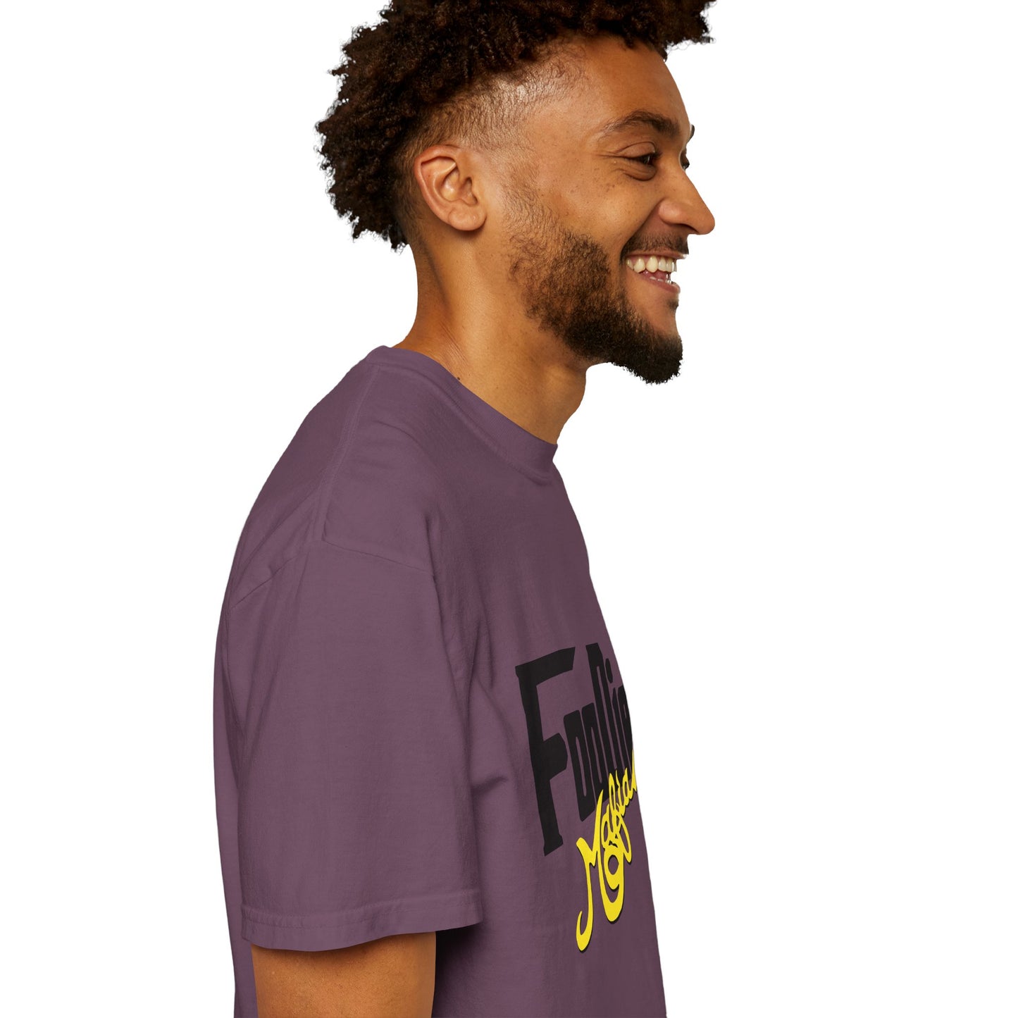 L.O.E.F Foodie Mafia Unisex Tee shirt (Bright Yellow)