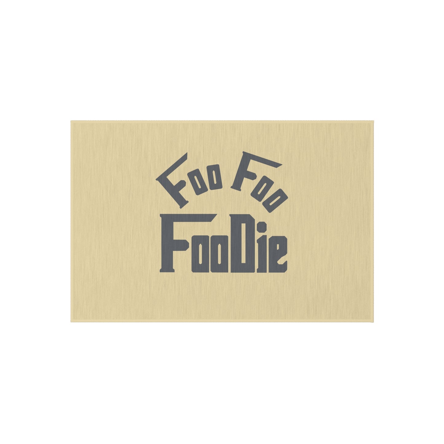L.O.E.F Foo Foo Foodie Outdoor Rug