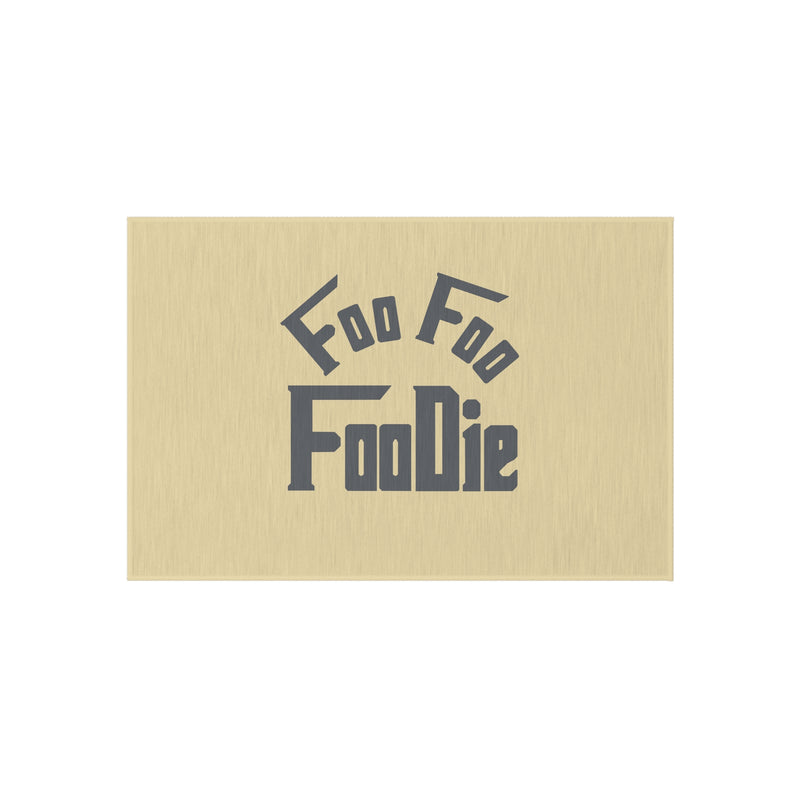 L.O.E.F Foo Foo Foodie Outdoor Rug