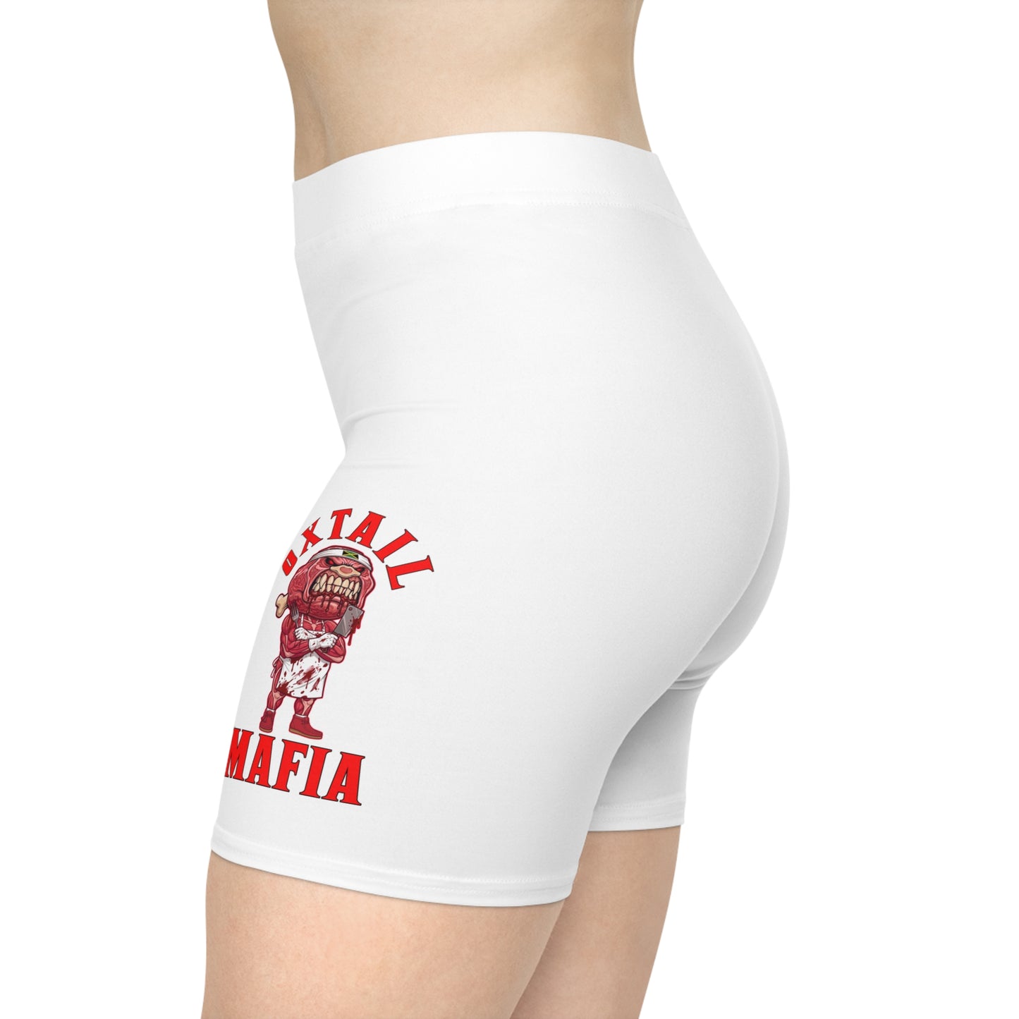L.O.E.F Oxtail Mafia Women Biker Shorts