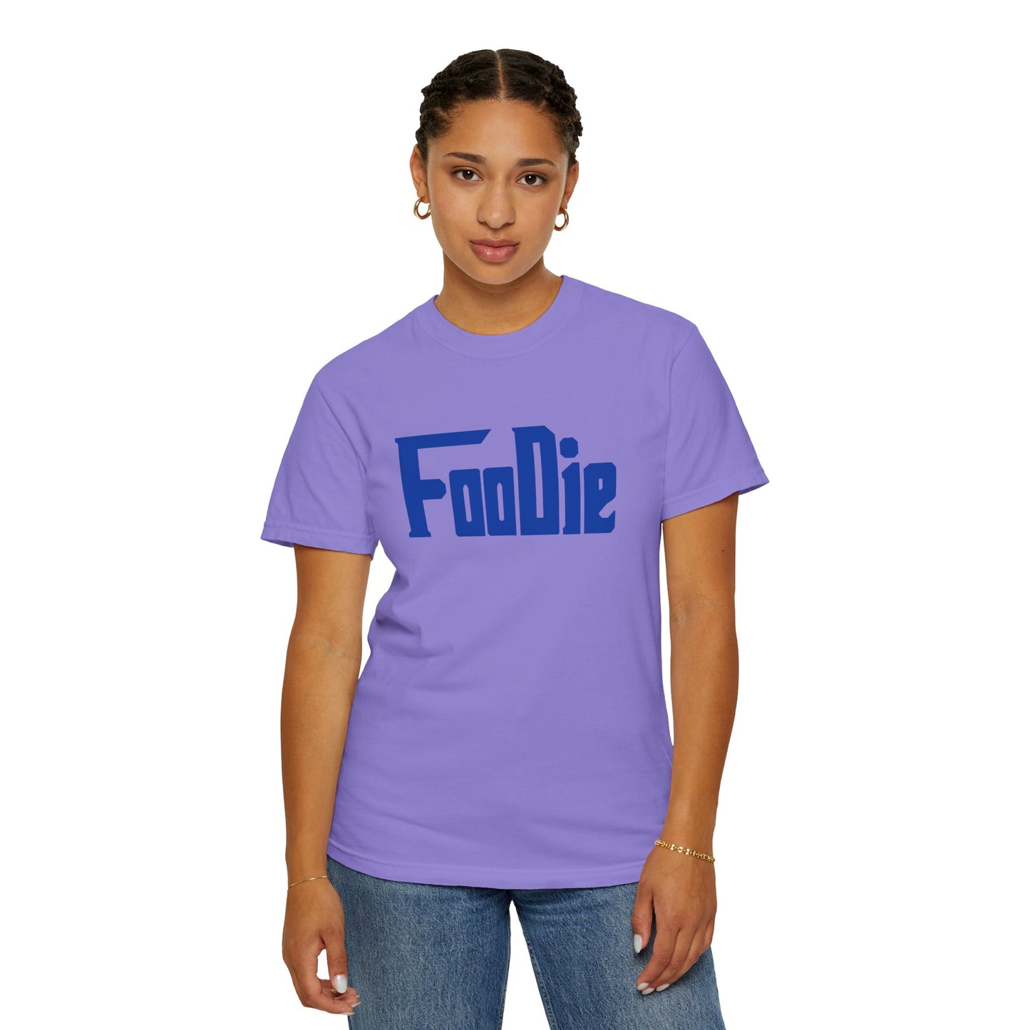 LO.E.F Foodie Unisex Tee Shirt (Cobalt Blue)