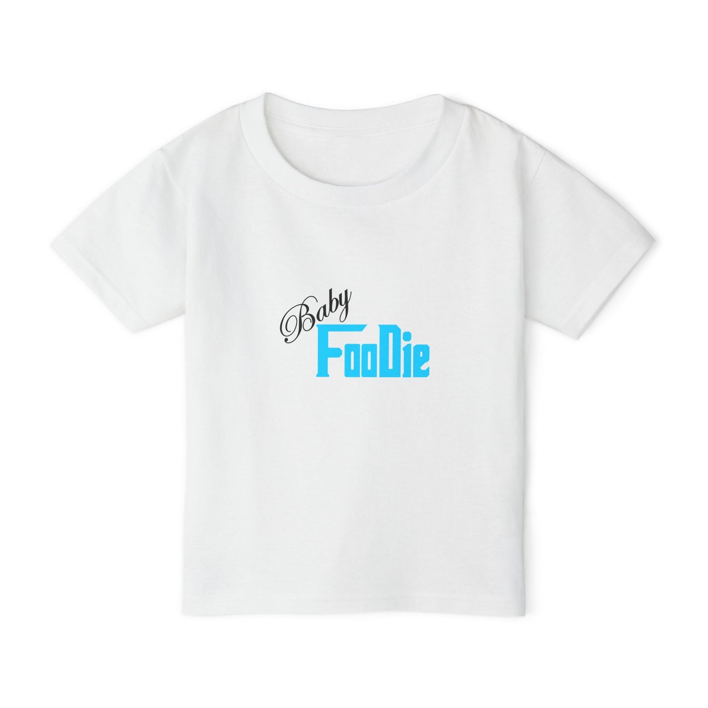 L.O.E.F Baby Foodie Toodler Tee Shirt (Neon Blue)