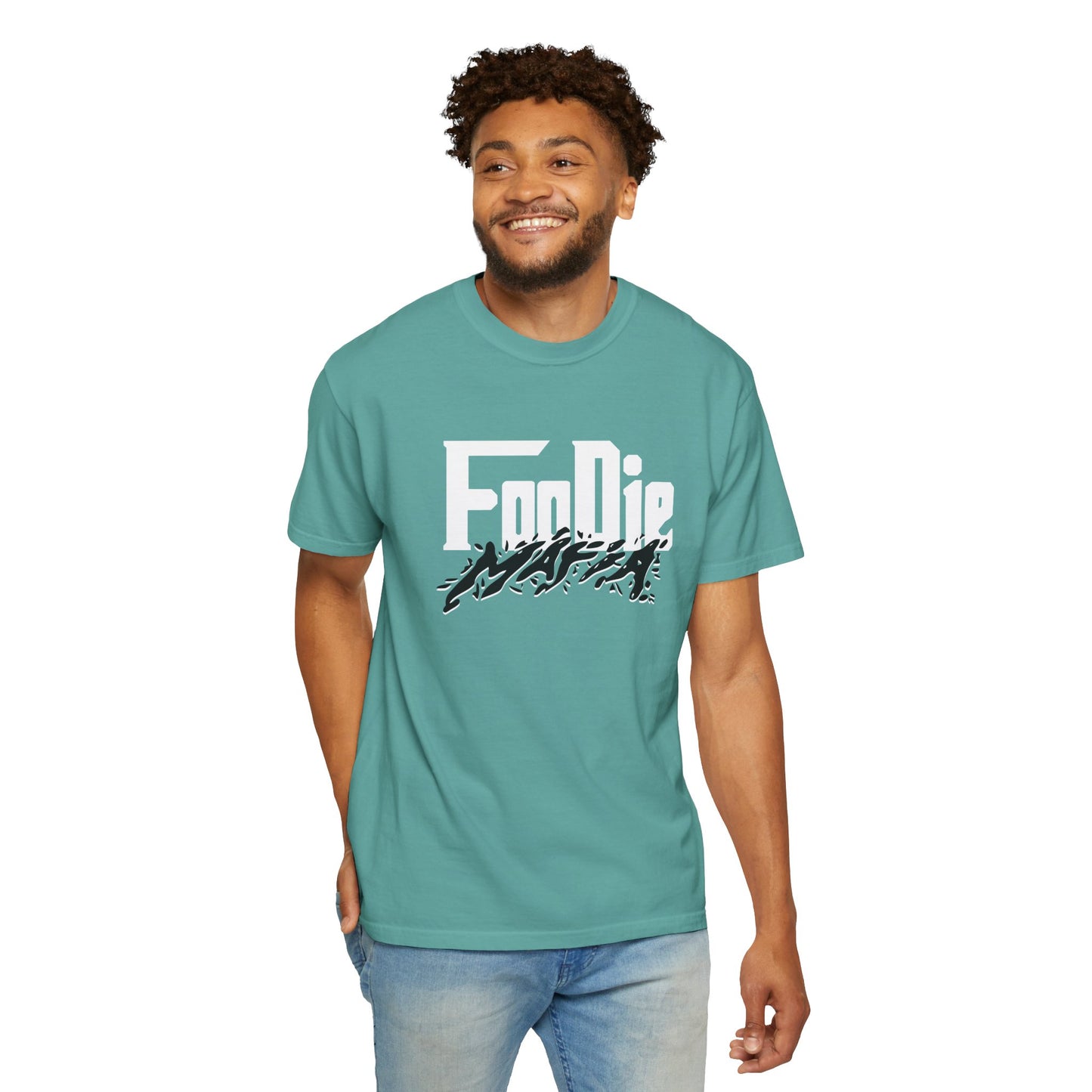 L.O.E.F Foodie Mafia Unisex Tee Shirt  (Black)