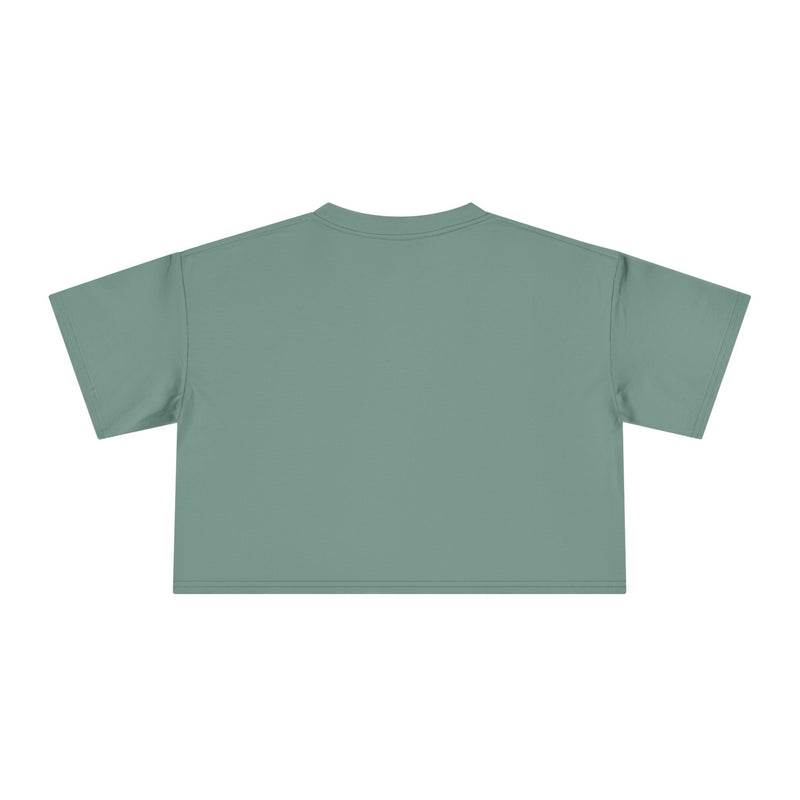 L.O.E.F White Foodie Mafia Women Crop Tee (Mustard)