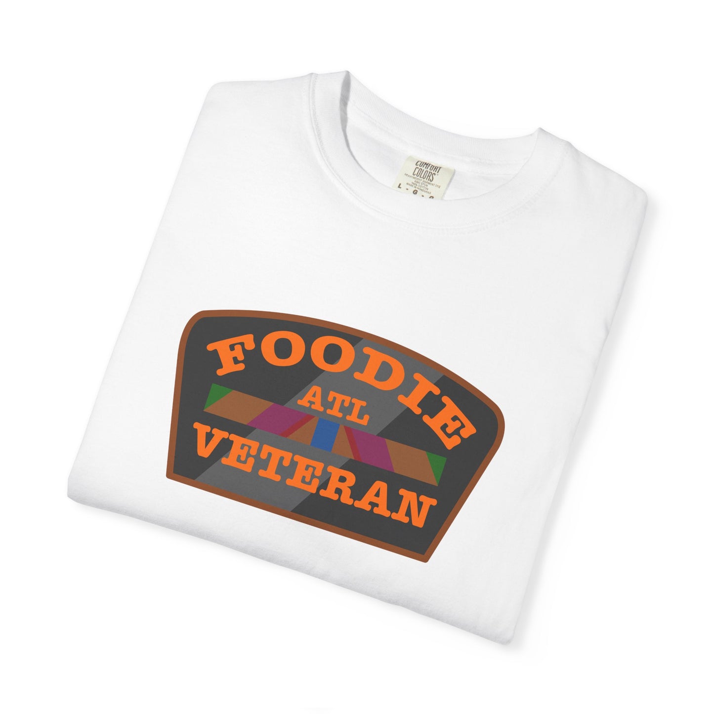 L.O.E.F Foodie Veteran ATL Unisex Tee Shirt (Orange)