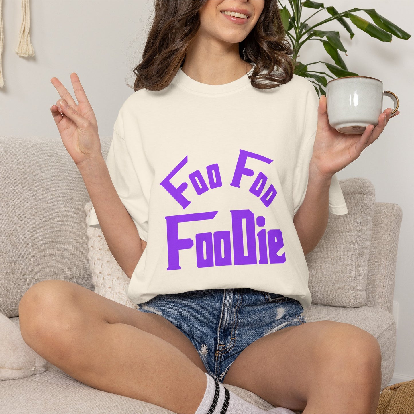 L.O.E.F Foo Foo Foodie T-Shirt (Purple)