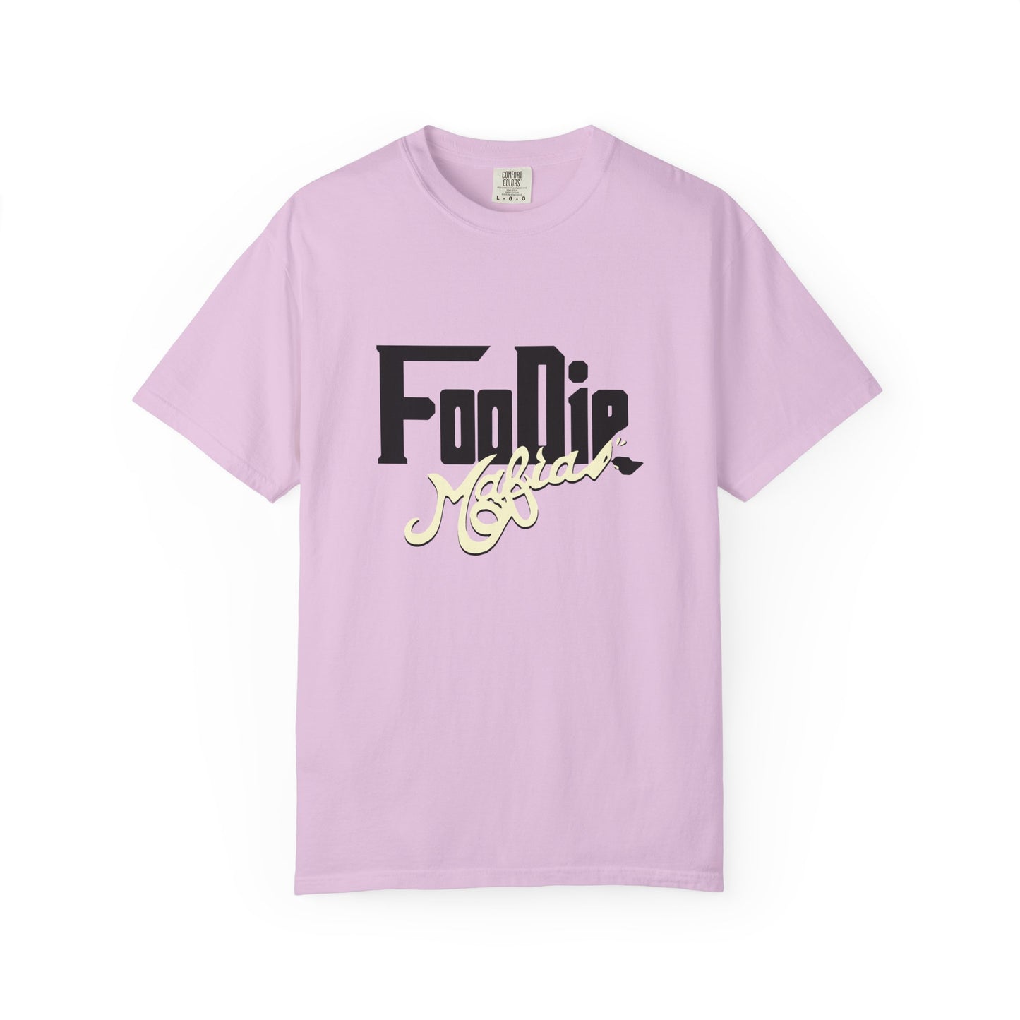 L.O.E.F Foodie Mafia Unisex Tee shirt (Cream)