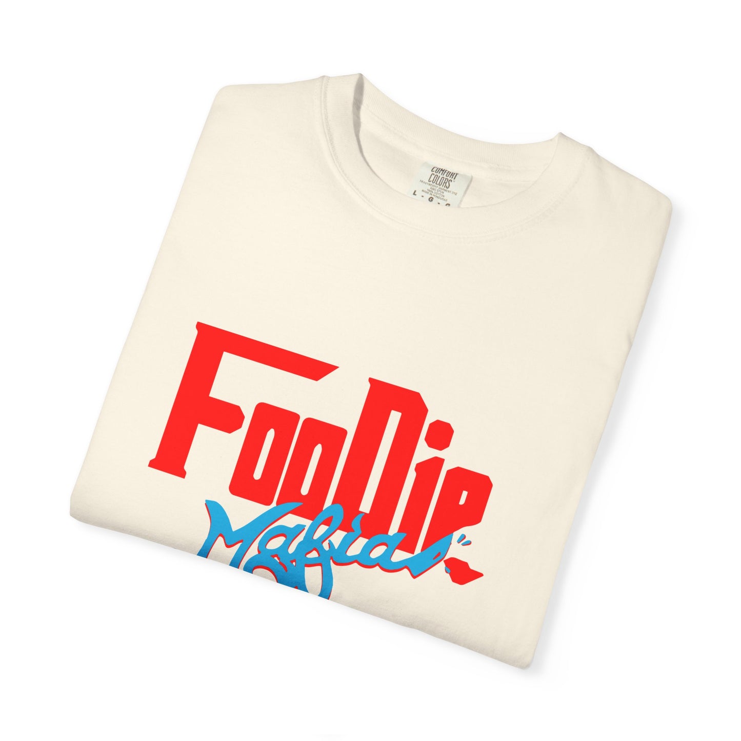 L.O.E.F Red Foodie Mafia Unisex Tee Shirt (Sky Blue)