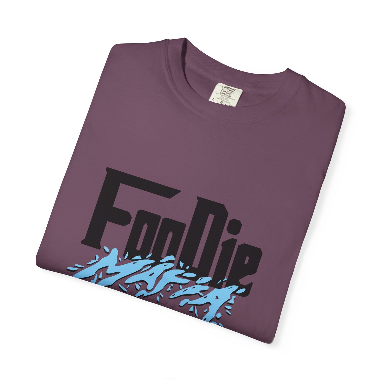 L.O.E.F Foodie Mafia Unisex Tee Shirt (Baby Blue)