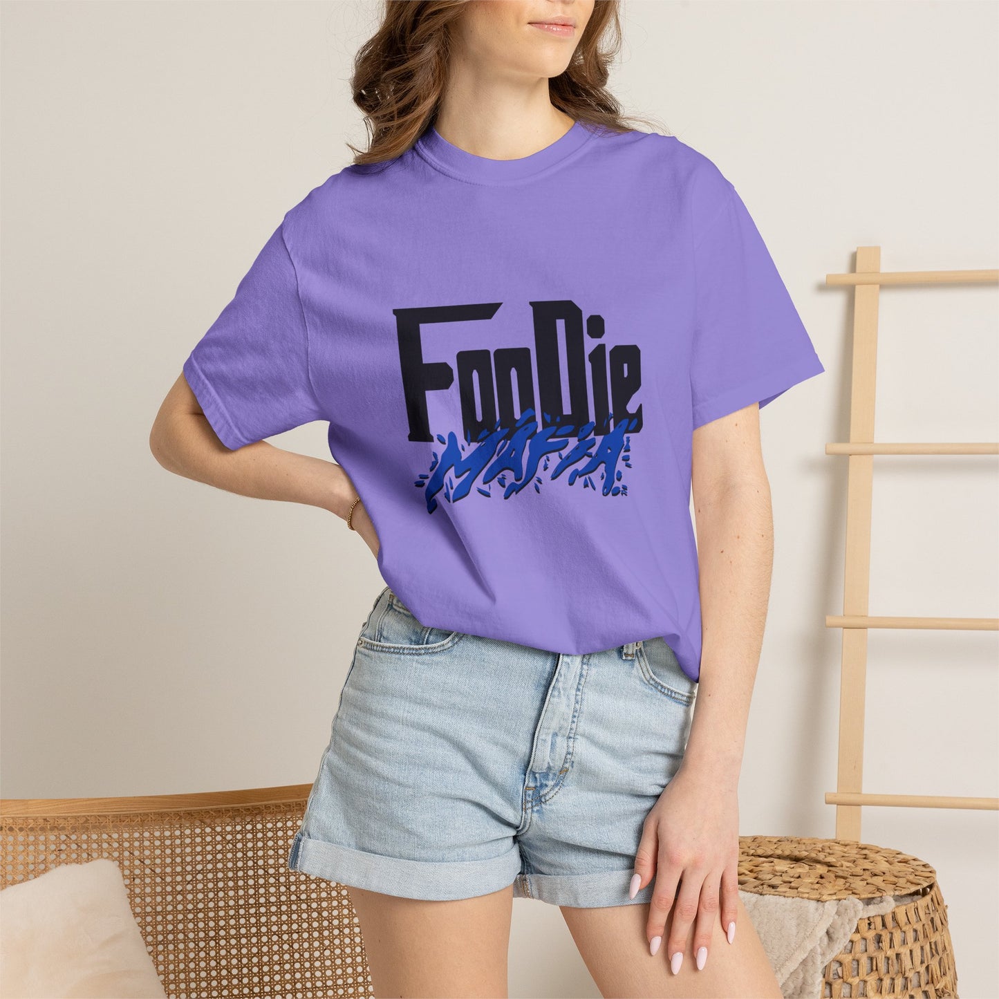 L.O.E.F Foodie Mafia Tee Shirt (Cobalt Blue)