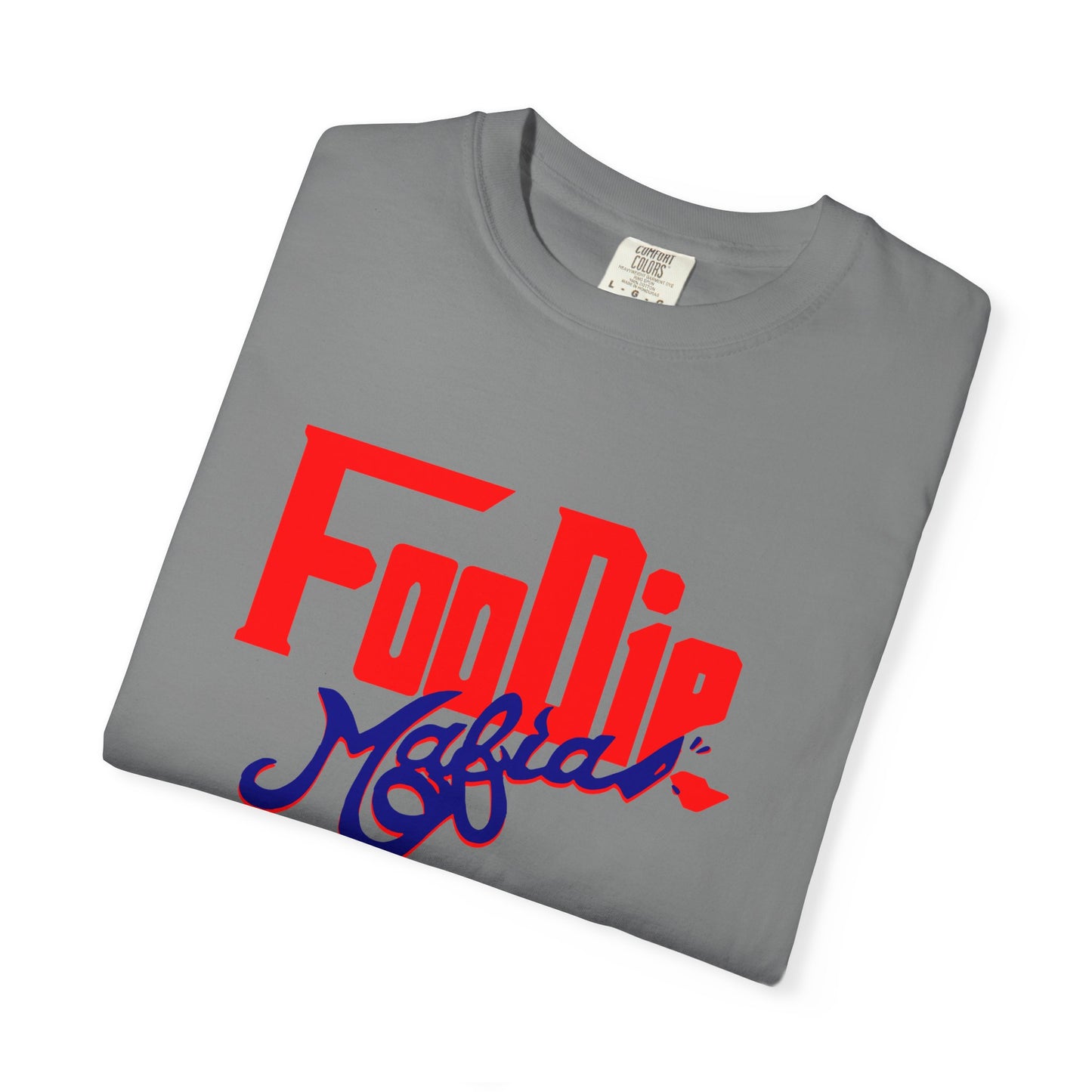 L.O.E.F Red Foodie Mafia Unisex Tee shirt (Dark Blue)