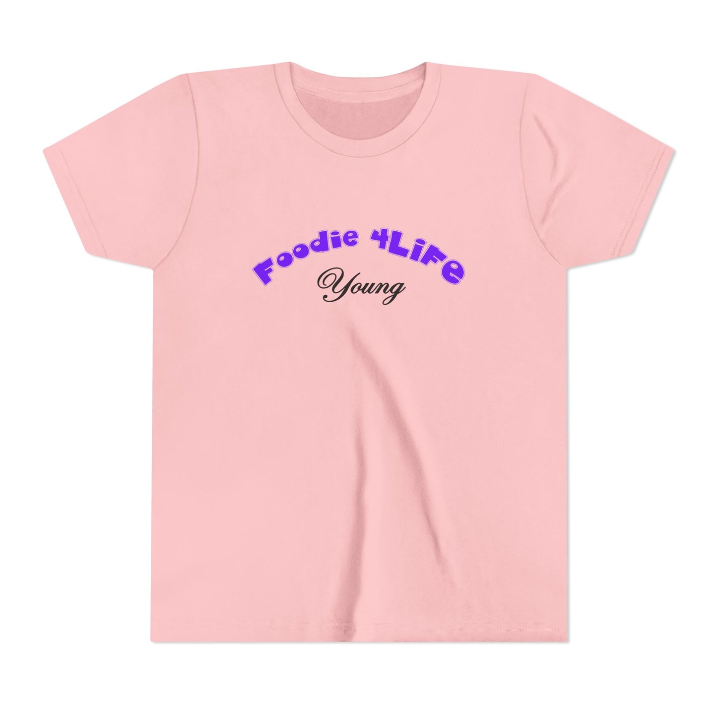 L.O.E.F Foodie 4Life Young Tee Shirt  (Violet)
