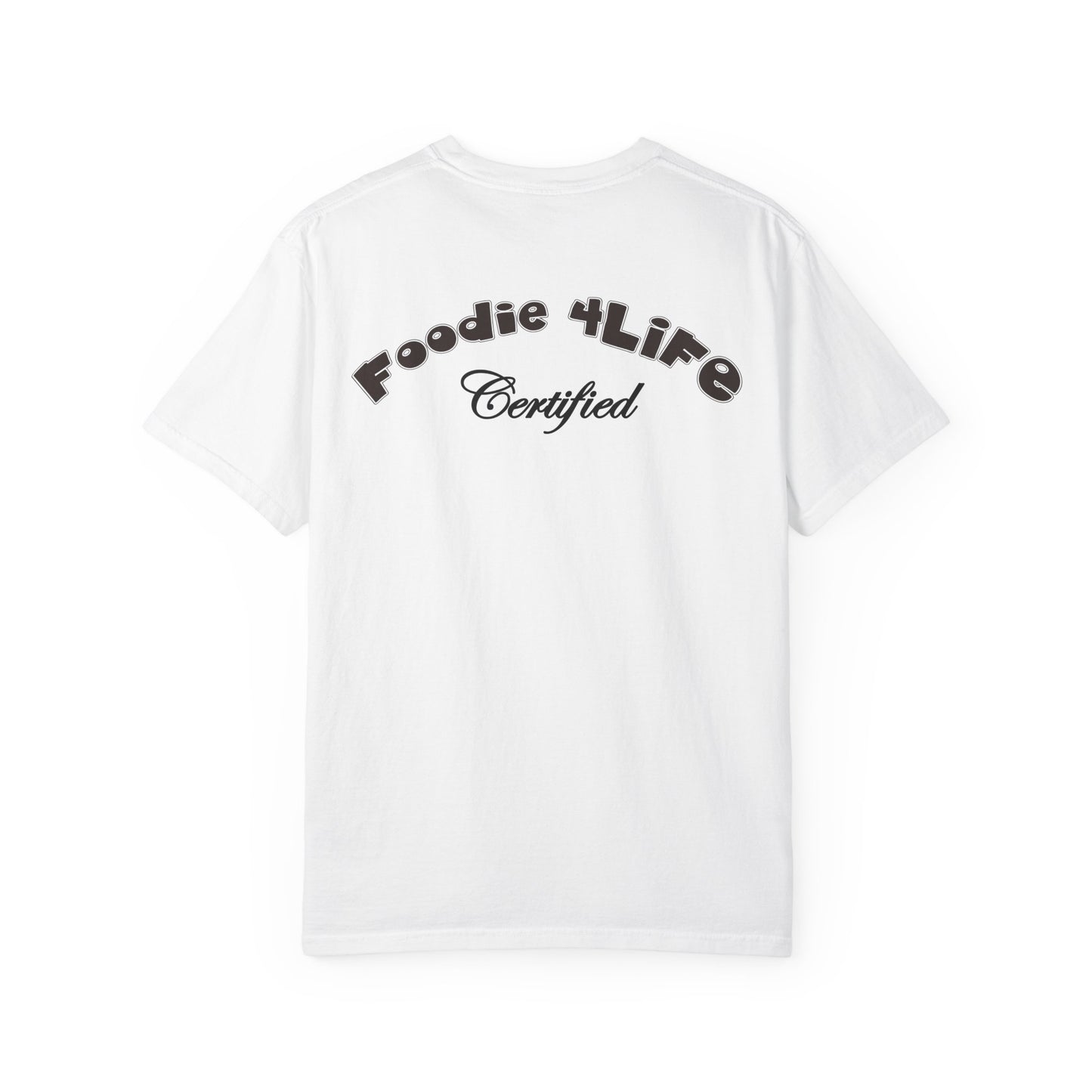 L.O.E.F Foodie 4Life Certified Unisex Tee Shirt (Black)