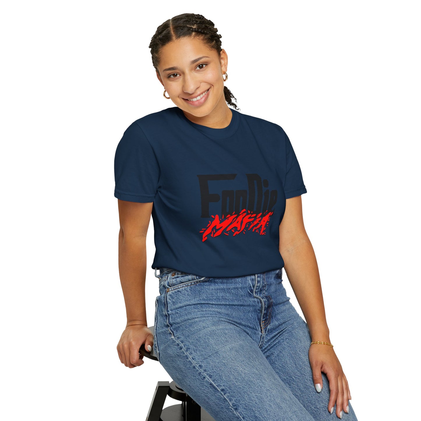 L.O.E.F Foodie Mafia Unisex Tee Shirt (Red)