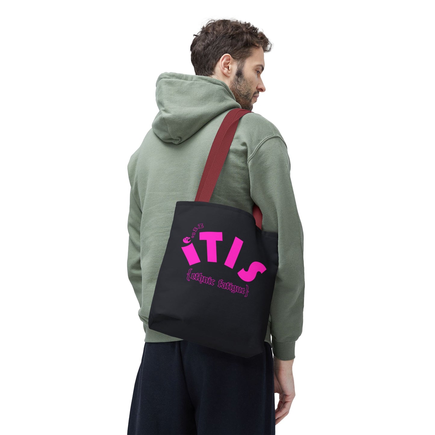 L.O.E.F ITIS Ethnic Fatigue Tote Bag (Pink)